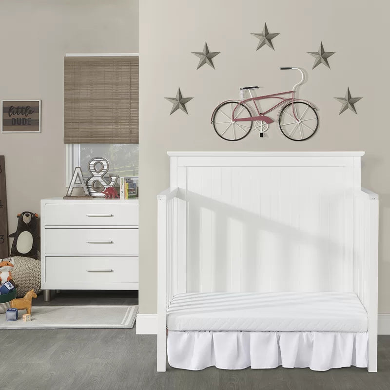 Cribs: 2 -in-1 Convertible Crib White