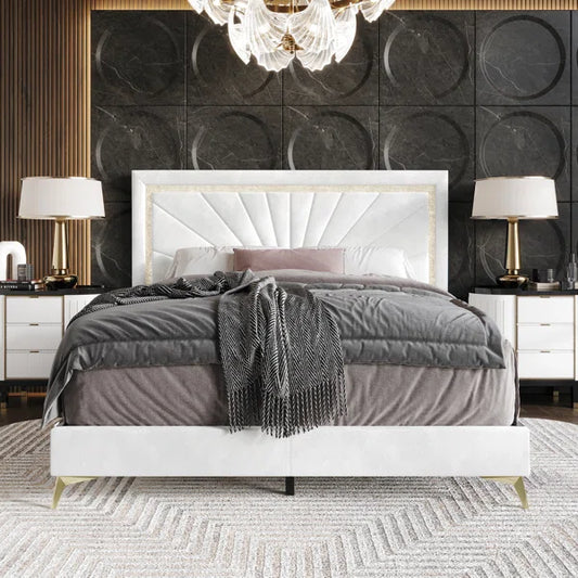 Divan Bed: Anayshia Upholstered Bed
