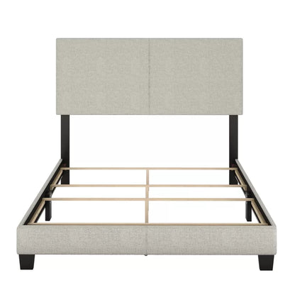 Divan Bed: Milan Upholstered Linen Platform Bed