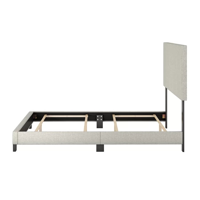 Divan Bed: Milan Upholstered Linen Platform Bed