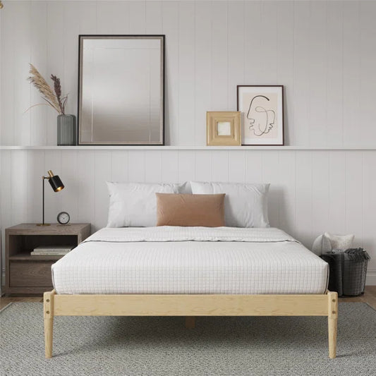 Divan Bed: Xeryus Wood Platform Bed