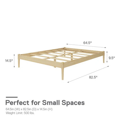 Divan Bed: Xeryus Wood Platform Bed