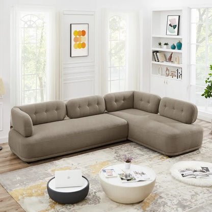 L Shape Sofa Set: L-Shaped Sectional Sofa