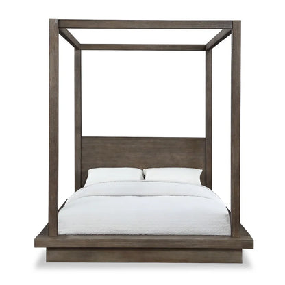 Poster Bed: Wooden Queen Size Bed