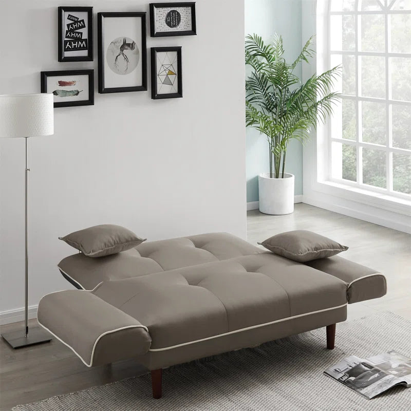 Sofa Bed: 23.9'' Upholstered Sofa Cum Bed