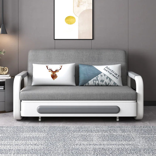 Sofa Bed: 50.3'' Upholstered Sofa Cum Bed