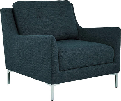 Sofa Chair : Modern Contemporary Accent (Navy)