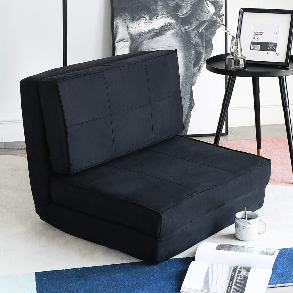 Sofa Cum Bed: Black Sofa Bed – GKW Retail
