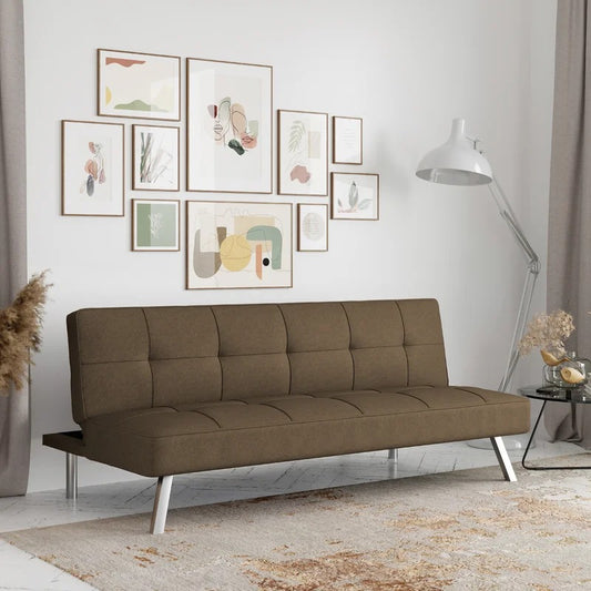 Office Sofa: 66.1'' Wide Tufted Back Convertible Sofa
