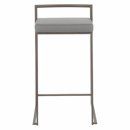 Bar Chairs: 27.75 in. Counter Stool - Set of 2