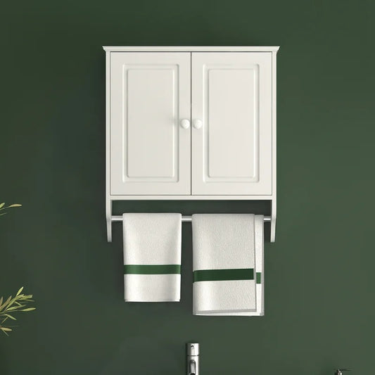 Bathroom Cabinets: 18.9'' W x 21.7'' H x 6.3'' D Wall Mounted Bathroom Cabinet