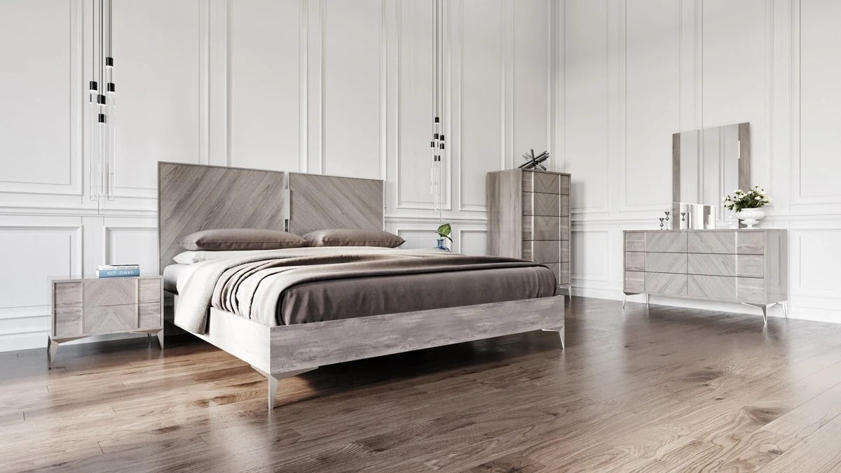 Bedroom Set: Grey Bedroom Set