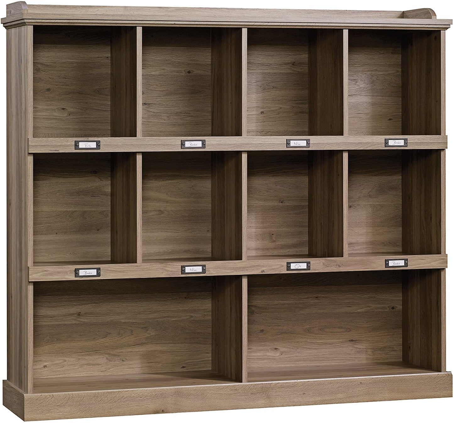 Bookshelf: Wooden Oak Finish Bookcase