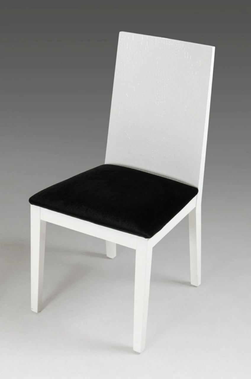 Dining Chair BELLA - White Dining Chair(Set of 2)