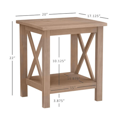 End Tables Solid Wood End Table