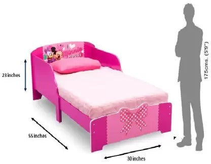 Kids Bed: Wood Toddler Platform Bed