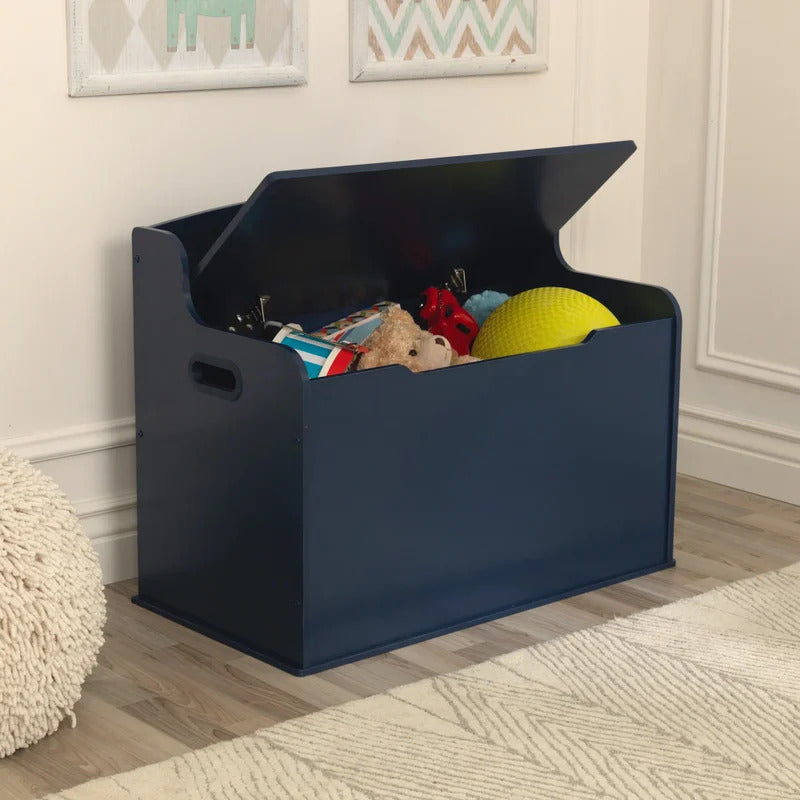 Navy blue shop toy chest