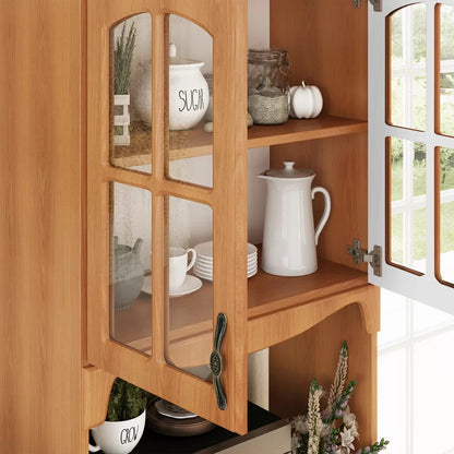 Microwave Stands : Ritz 73" Kitchen Pantry & Hutch Cabinets