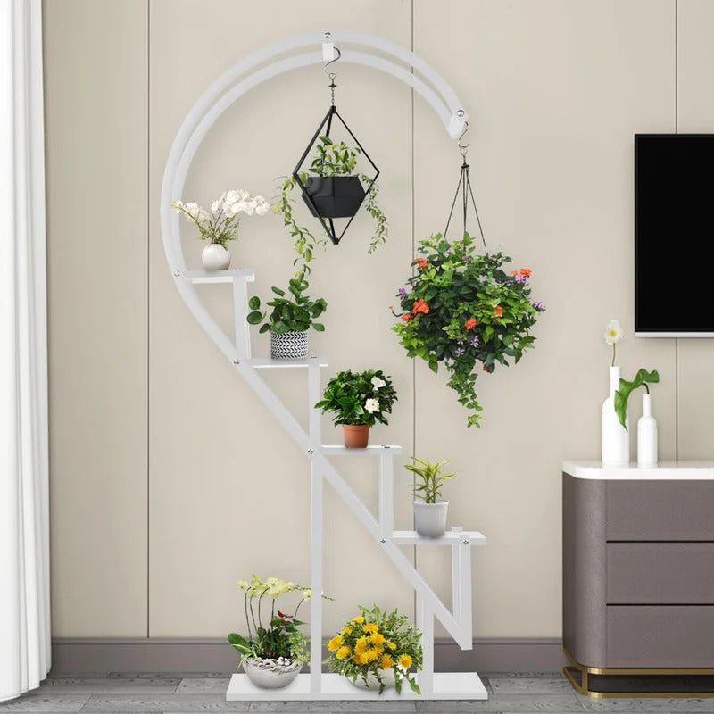 Plant Stand: Free Form Multi-Tiered Plant Stand