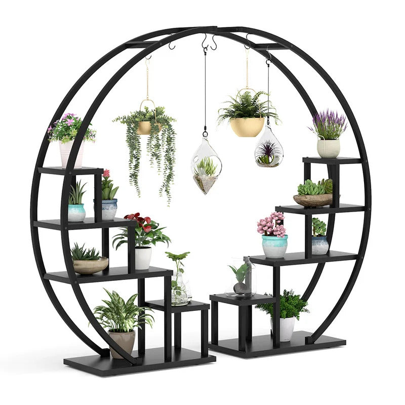 Plant Stand: Round 5-layer Plant Stand