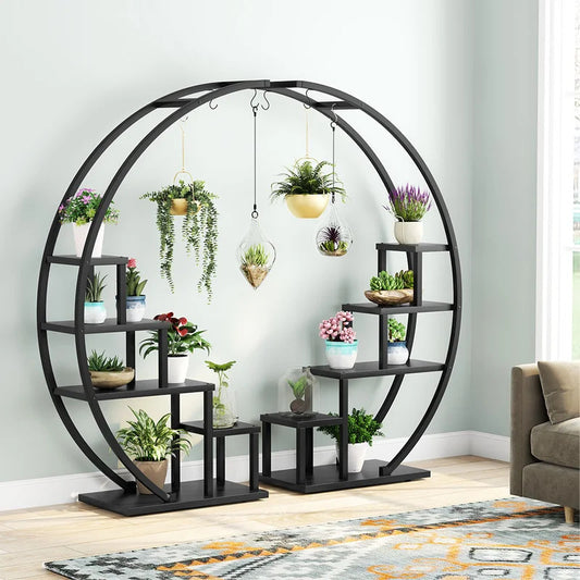 Plant Stand: Round 5-layer Plant Stand