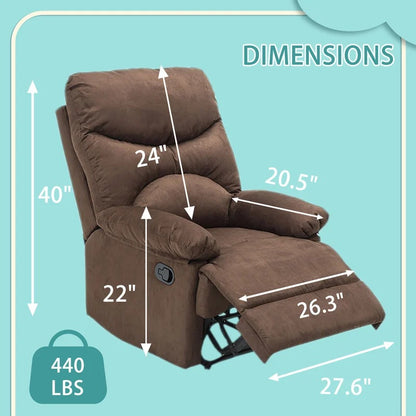 Massage Chairs: Recliner & Massage Chair Brown