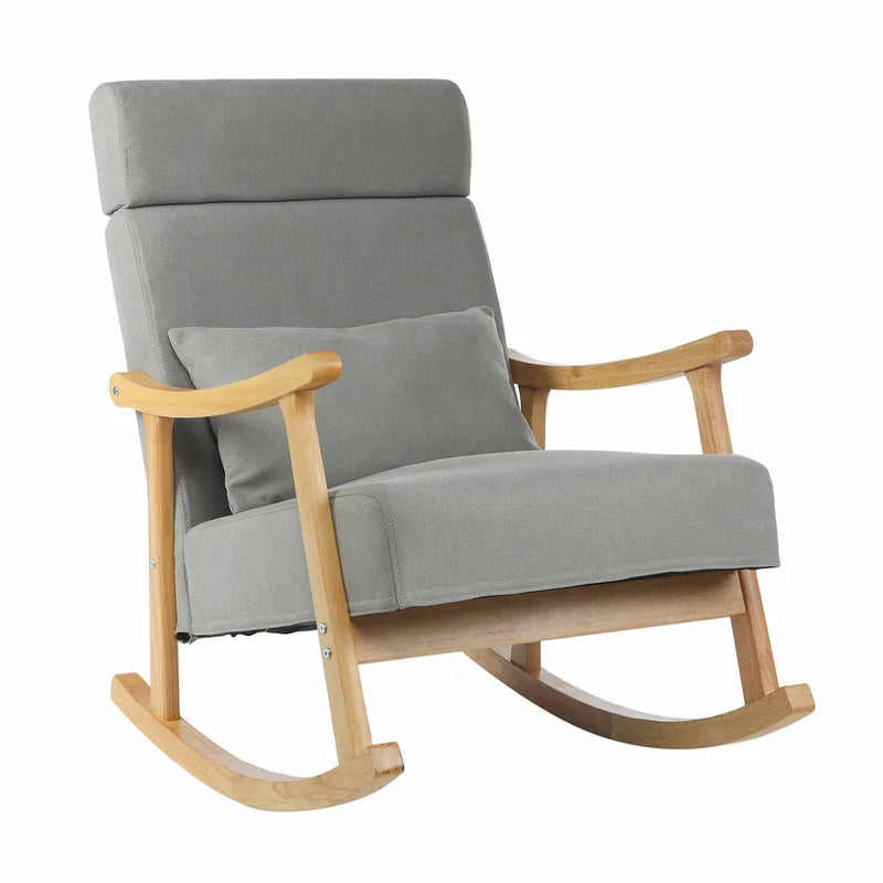 Rocking Chair: Grey Rocking Chair