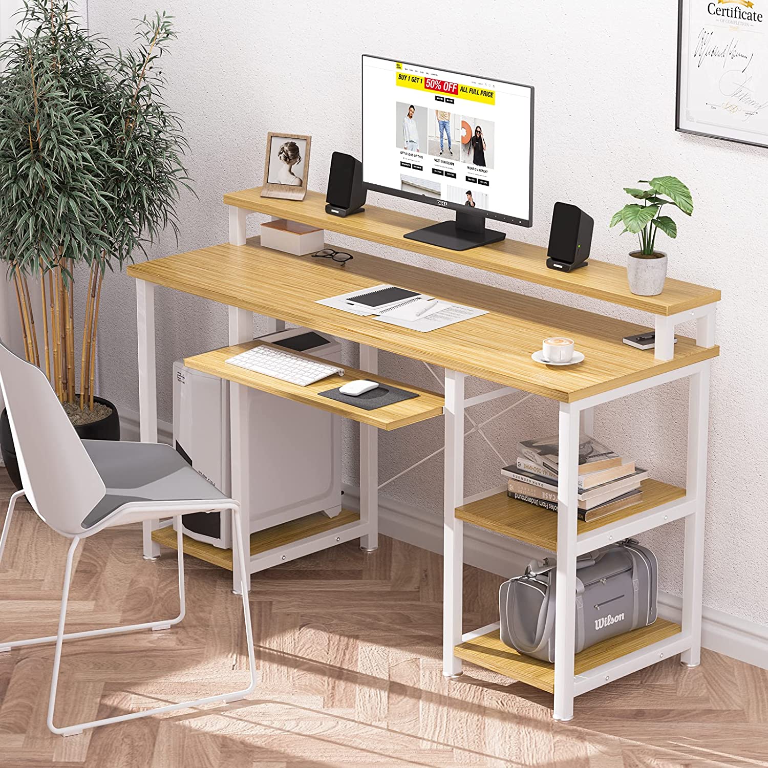 Study Table Studying Writing Table for Home Computer Table for Offic –  GKW Retail