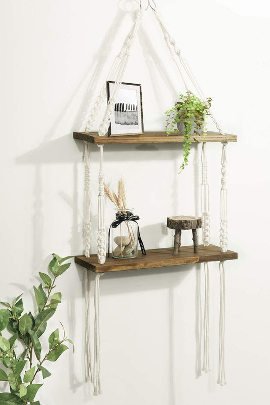 Wall Shelves Photo Frames, Small Plants, Home Decor for Bedroom, Living Room, Bathroom 
