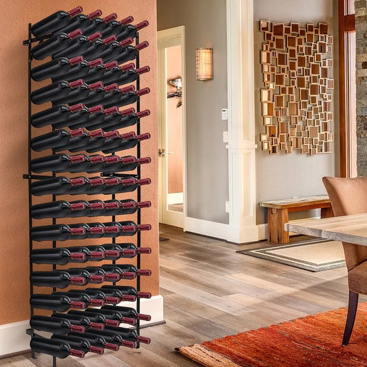 Wine Racks : Gia Floor Wine Bottle Rack in Black
