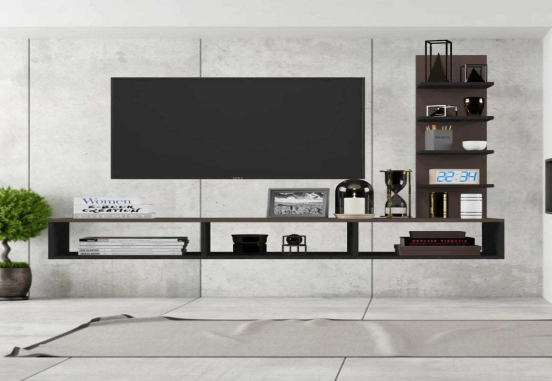 TV UNIT PANELING  Simple tv unit design, Tv unit interior design, Tv  cabinet design modern