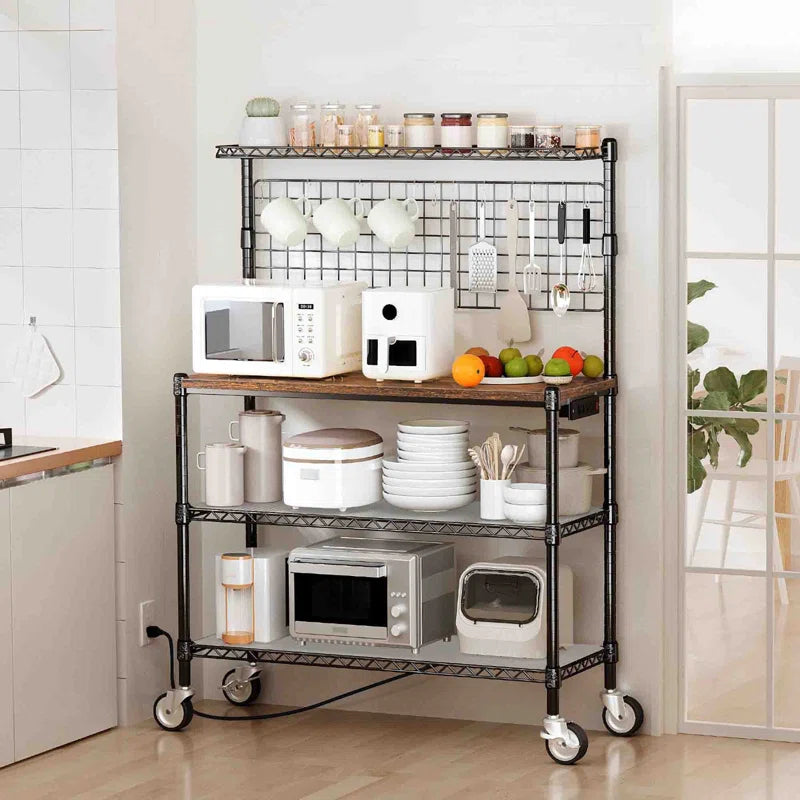 Kitchen Racks: 36'' Standard Baker's Rack Made of Metal and Compatible ...