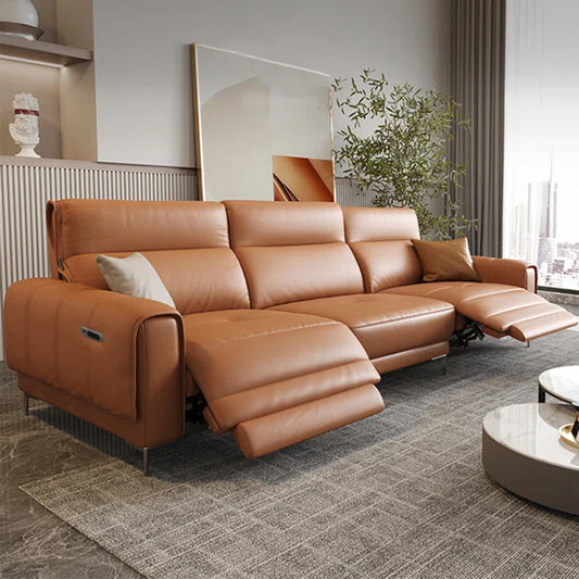 3 Seater Sofa: 104.33'' Upholstered Power Reclining Sofa