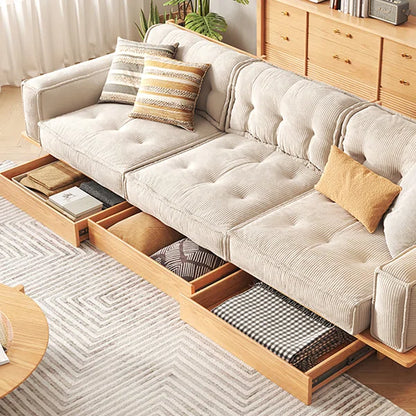 3 Seater Sofa: 104.3'' Upholstered Sofa