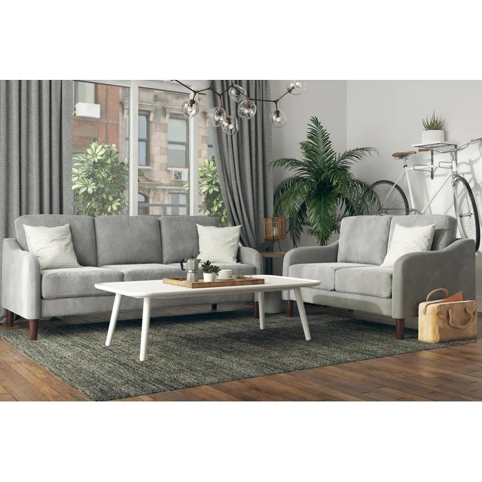 3 Seater Sofa: 74'' Upholstered Sofa