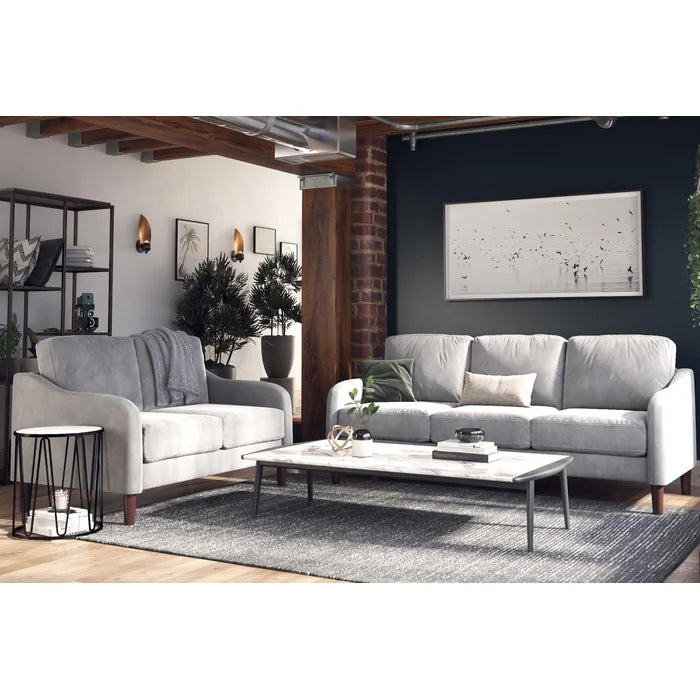 3 Seater Sofa: 74'' Upholstered Sofa