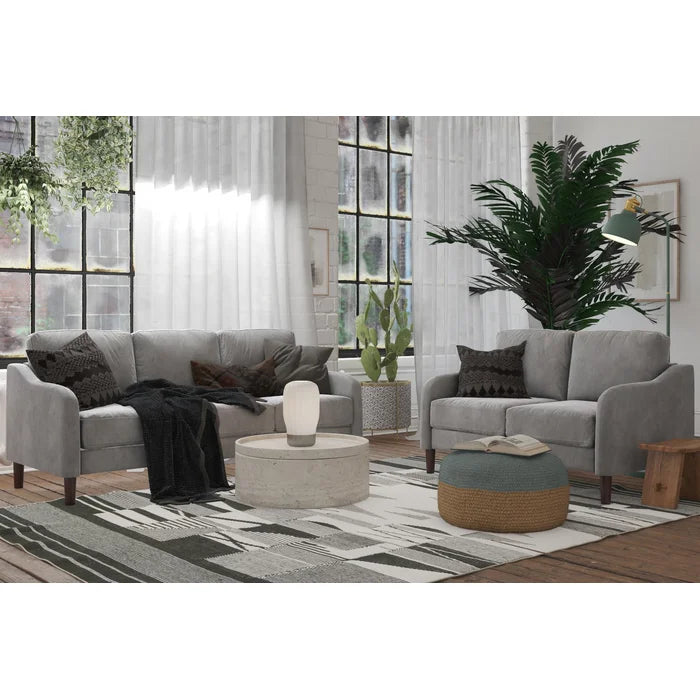 3 Seater Sofa: 74'' Upholstered Sofa