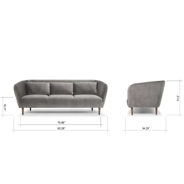 3 Seater Sofa: 82'' Upholstered Sofa