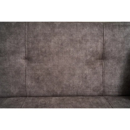 3 Seater Sofa: 84.3'' Upholstered Tufted Back Convertible Sofa