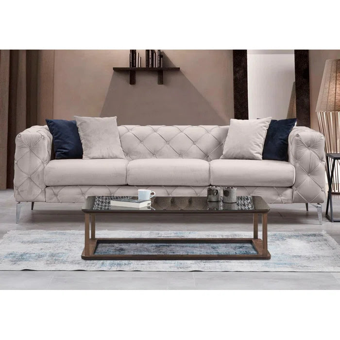 3 Seater Sofa: 93.3'' Upholstered Sofa