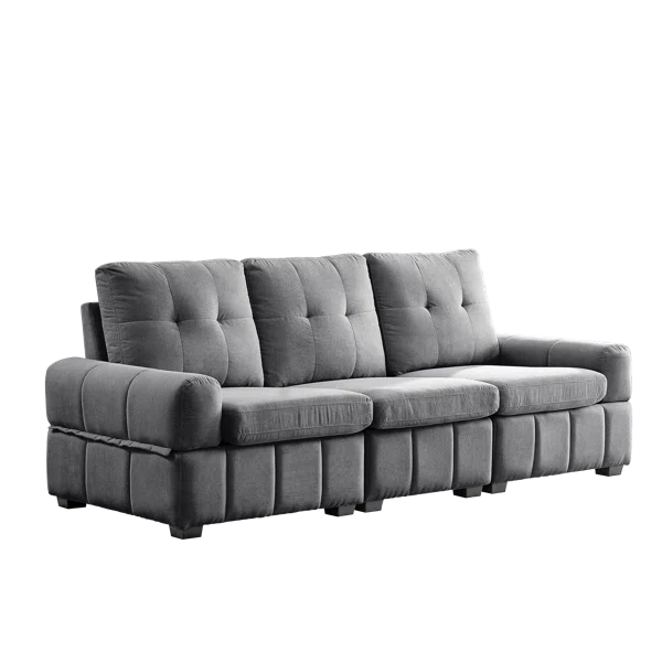 3 Seater Sofa: 93'' Upholstered Sofa