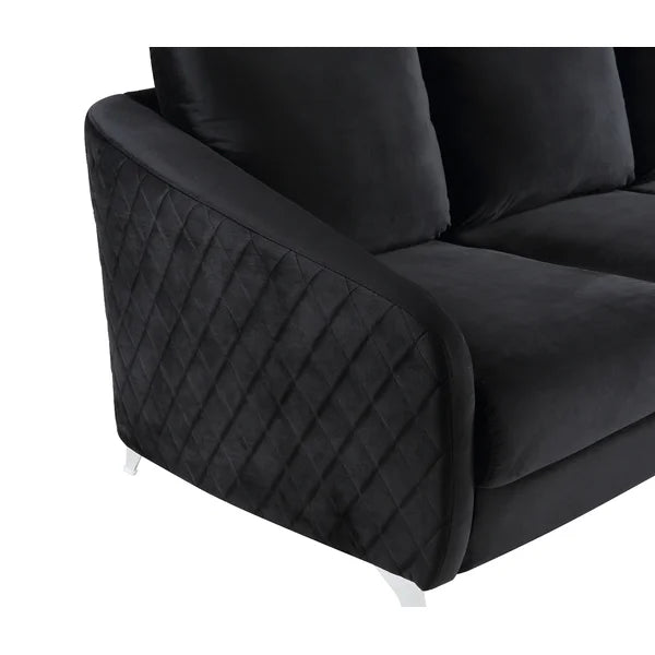 3 Seater Sofa: Amadeus 77.5'' Upholstered Sofa