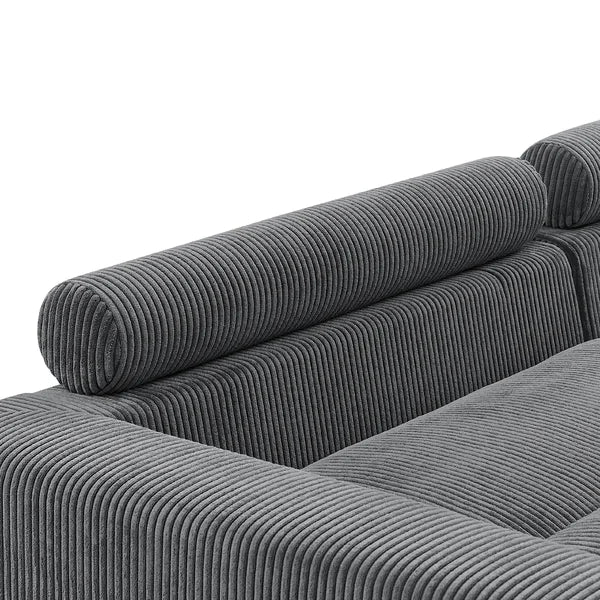 3 Seater Sofa: Antravian 127.5 Upholstered Sofa