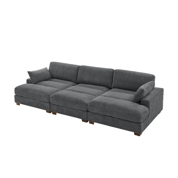 3 Seater Sofa: Antravian 127.5 Upholstered Sofa