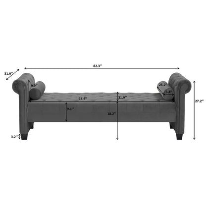 3 SeaeBaudin 82.3'' Upholstered Sofa