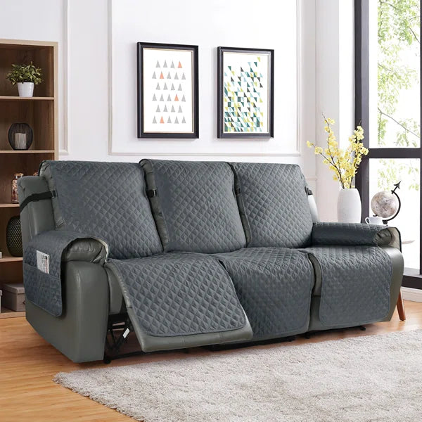 3 Seater Sofa: Box Cushion Sofa Slipcover