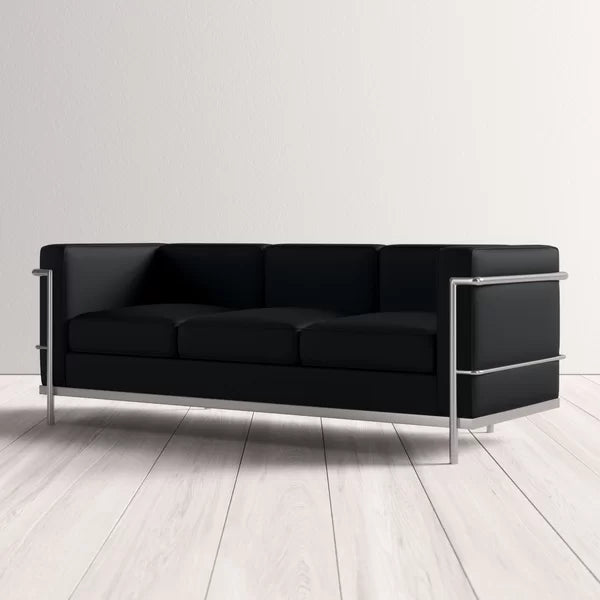 3 Seater Sofa: Fahy 70.8'' Leather Sofa