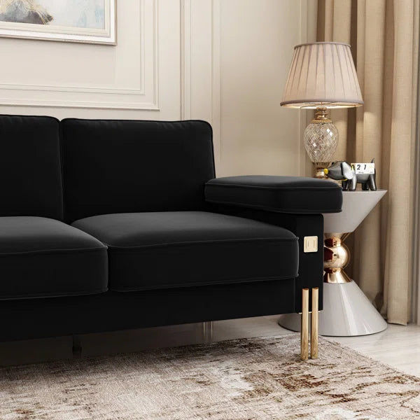 3 Seater Sofa: Faludi 93.11'' Upholstered Sofa
