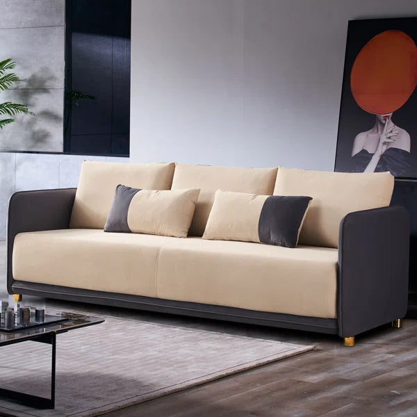 3 Seater Sofa: Hisaan 86'' Upholstered Sofa – GKW Retail