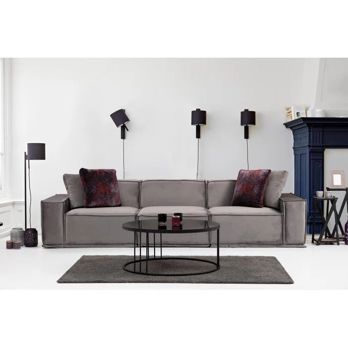 3 Seater Sofa Set: 118.1'' Upholstered Sofa